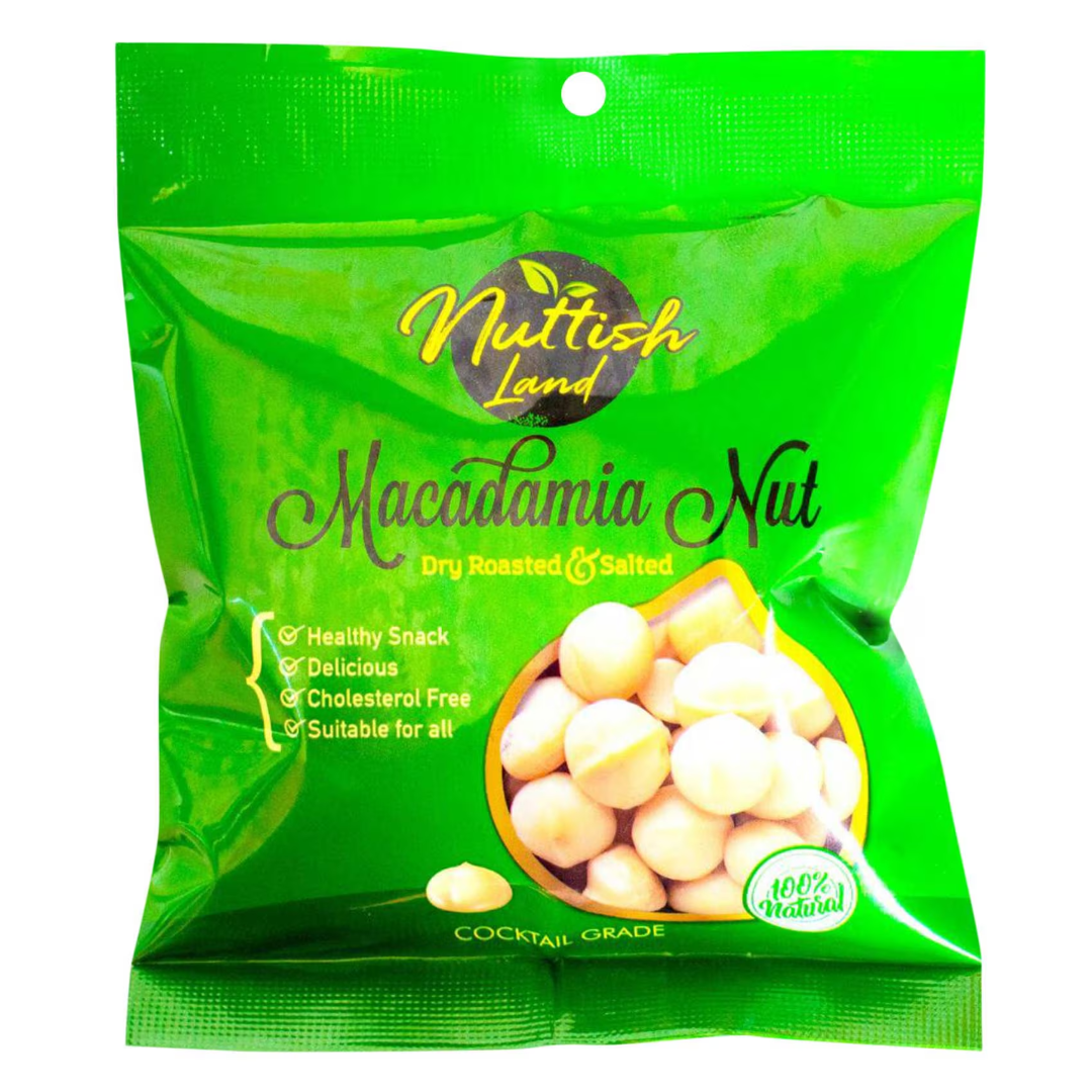 EUREKA ROASTED SALTED MACADAMIA 50G
